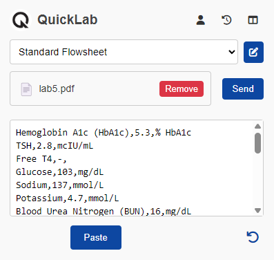 QuickLab Screenshot